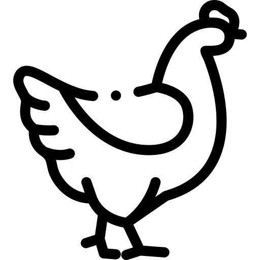 kylling ikon